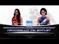 WWE 2K20 Bayley VS Nikki Bella 1 VS 1 No Holds Barred Match WWE Smackdown Women's Title