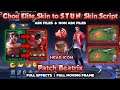 Chou Elite Skin to S.T.U.N. Skin (S.T.U.N. Chou) Script with Backup File, Full Effects, Full Frame!