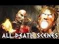 GOD OF WAR 3 - Kratos kills all Gods & Titans | All Death Scenes (PS5)