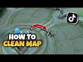 HOW TO CLEAN MAP IN MOBILE LEGENDS FOR CREATING MLBB TIKTOK VIDEO