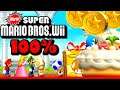 New Super Mario Bros. Wii 100% Walktrough 🎉 All Star Coins #1