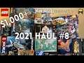 $1000+ LEGO Haul: Summer Infinity Saga & Ninjago Sets EARLY + World Map & Taj Mahal! 2021 Haul #8