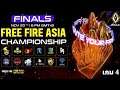 ฟีฟายชิงแชมป์เอเชีย 2021 เกมที่ 4 🟢Free Fire Asia Championship 2021 Grand Final