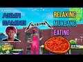 ASMR Gaming 🍕 Fortnite Eating Lil Uzi Vert Pizza Mukbang Commentary 먹방 🎮🎧 Relaxing 😴💤