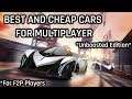 Best Cars For Multiplayer Without Boosters in Asphalt 8 After Update 40