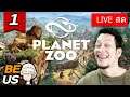 [BEUS LIVE] Planet Zoo - สวนสัตว์ของลุง ตอนที่1