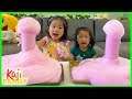 Easy DIY Science Experiment for Kids Elephant Toothpaste with Emma and Kate!