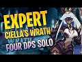 Expert Ciella: 4 DPS, No 5* Gacha Dragon Solo Clear | Dragalia Lost