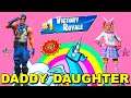 Family Fortnite | Daddy Daughter | SkylarsClubYT | CralinYT | S1 E7