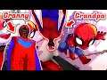 Grandpa Granny Joined Spiderman