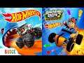 Hot Wheels Unlimited vs Beach Buggy Racing 2 Island Adventure - Hot Wheels Edition BB Racing 2
