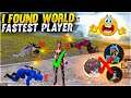 I Found World No 1 Fastest Player || God Lvl Awm Skill -Garena Free fire
