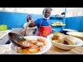 Incredible AFRICAN STREET FOOD!! Eating Fufu + UNESCO Slave Castle Tour | Cape Coast, Ghana