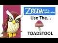 Legend of Zelda Link’s Awakening | Use The Toadstool