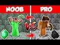 Minecraft NOOB vs PRO : SWAPPED EMERALD BATTLE CHALLENGE in Minecraft Animation