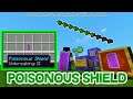 Minecraft Poisonous Shield Command Block Tutorial Tricks