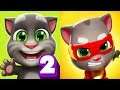 My Talking Tom 2 vs Talking Tom Hero Dash Android Gameplay #2