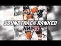 NHL 13 SONGS RANKED