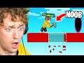 NOOB Plays BRIDGE WARS For The First Time In Minecraft!
