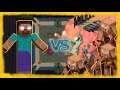 Pig Army vs Herobrine - Minecraft Mob Battle 1.16.5