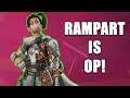 Playing Rampart gets WINS in Apex Legends!