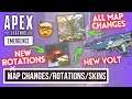 Season 10 All Worlds Edge Changes & Legendary Skins & New Rotations | Apex Legends