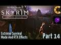 Skyrim Special Edition + RTX Part 14 with Crowd Control & Survival: Off to Sky Haven Temple!