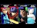 Super Smash Bros Ultimate Amiibo Fights  – Request #19353 Zero Suit & Ike vs Little Mac & Wii Fit