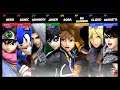 Super Smash Bros Ultimate Amiibo Fights – Sora & Co #158 Square & Sega Team ups