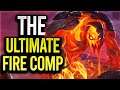 THE ULTIMATE FIRE COMP | Hearthstone PVP Mercenaries Gameplay | Fire Guide