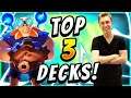 TOP 3 DECKS in CLASH ROYALE to LEARN NOW! (2021)