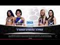 WWE 2K20 Heel Bayley,Sasha Banks VS Alexa Bliss,Nikki Cross  Tornado Tag Elimination Match