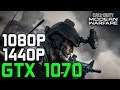 Call of Duty: Modern Warfare 2019 on GTX 1070 | Ryzen 5 2600X | 1080P - 1440P Benchmark | Maxed Out