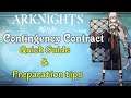 Contingency Contract Quick Guide & Prep Tips