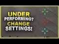 CS:GO Pro Advice - Changing settings when you are underperforming!