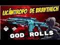 Destiny 2 | Licántropo de braytech | God roll |  Nuevo fusil automático