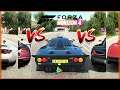 Forza Horizon 4 McLaren F1 GT vs Fastest Hypercars | Top Speed Battle