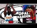 GALAXY OPAL JAMES HARDEN GAMEPLAY!! SO MUCH BETTER THAN THE OTHER OPAL IN NBA 2K20 MyTEAM!!