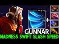 GUNNAR [Juggernaut] Madness Swift Slash Speed Unreal Damage 7.26 Dota 2