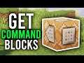 How To Get Command Block In Minecraft (Easy) | Minecraft Command Block Tutorial
