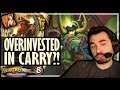 I OVERINVESTED IN THE CARRY?! - Hearthstone Battlegrounds