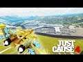 Just Cause 4 - BIGGEST AIRPORT BOMBER JET RAID!
