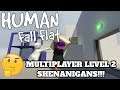 LET'S PLAY HUMAN FALL FLAT CAREER MULTIPLAYER #2 SHENANIGANS!!! WITH AMAZING MAZE GAMING