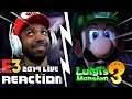 Luigis Mansion 3 LIVE REACTION [E3 2019] | runJDrun