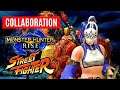 Monster Hunter Rise x Street Fighter COLLABORATION REWARDS GAMEPLAY TRAILER モンハンライズ x ストリートファイター 報酬