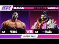 Pekos (Fahkumram) vs Masa (Ganryu) Losers Final ICFC TEKKEN ASIA: Season 3 Week 4