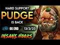 Pudge Hard Support | Dota 2 gameplay  #8