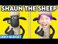 SHAUN THE SHEEP WITH ZERO BUDGET! (Shaun The Sheep FUNNY PARODY BY LANKYBOX!)