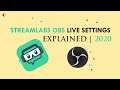 Streamlabs OBS Settings For Live Streaming Explained - 2020 | Encoder Streaming Settings