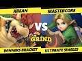The Grind 120 Winners R1 - KBean (Bowser) Vs. Mastercore (Young Link) Smash Ultimate - SSBU
